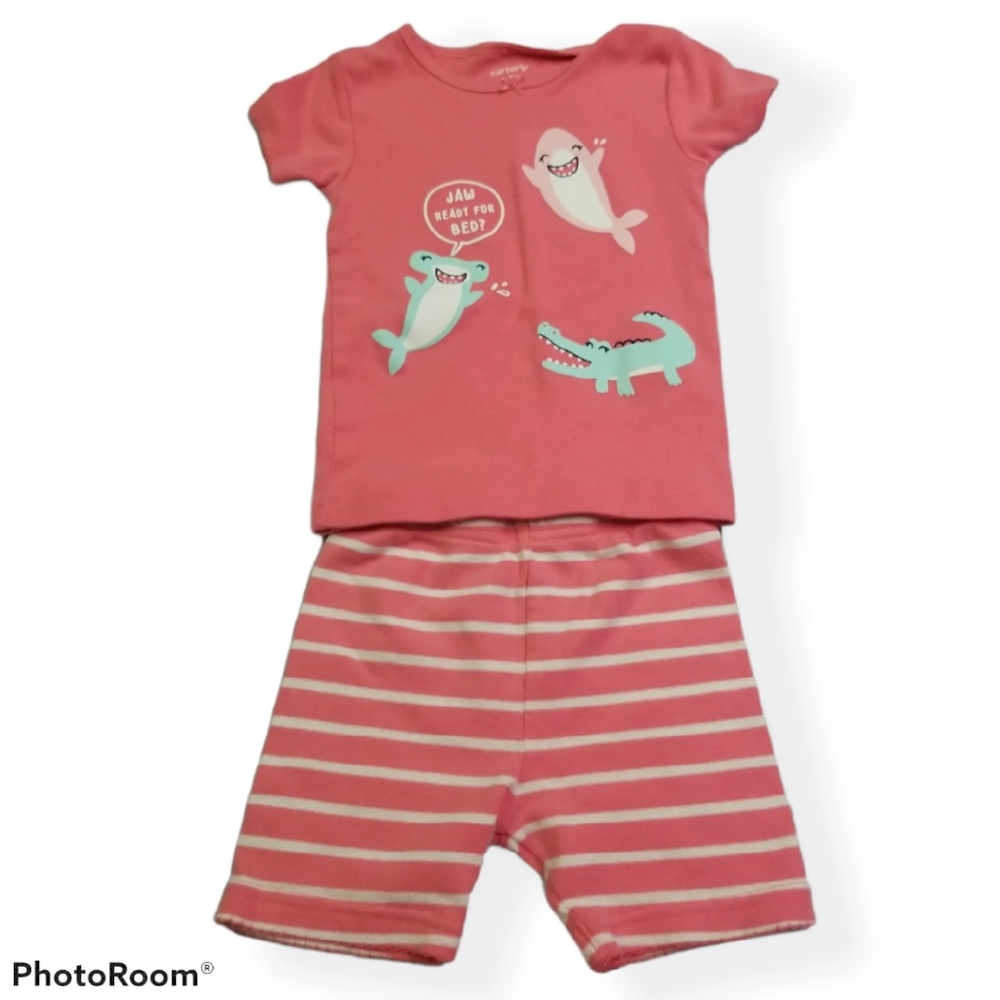 Girl's Carter's Pajama Set - Picture 1 of 3
